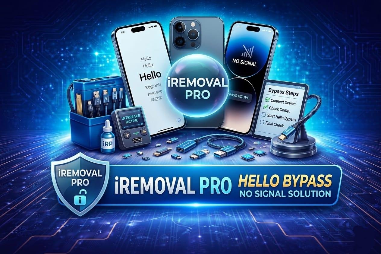 iRemoval Pro A12 Edititon V.5.2.1 iOS18.6 - iOS 26.0.1 - Without Signal (No Refund If Not Work) 