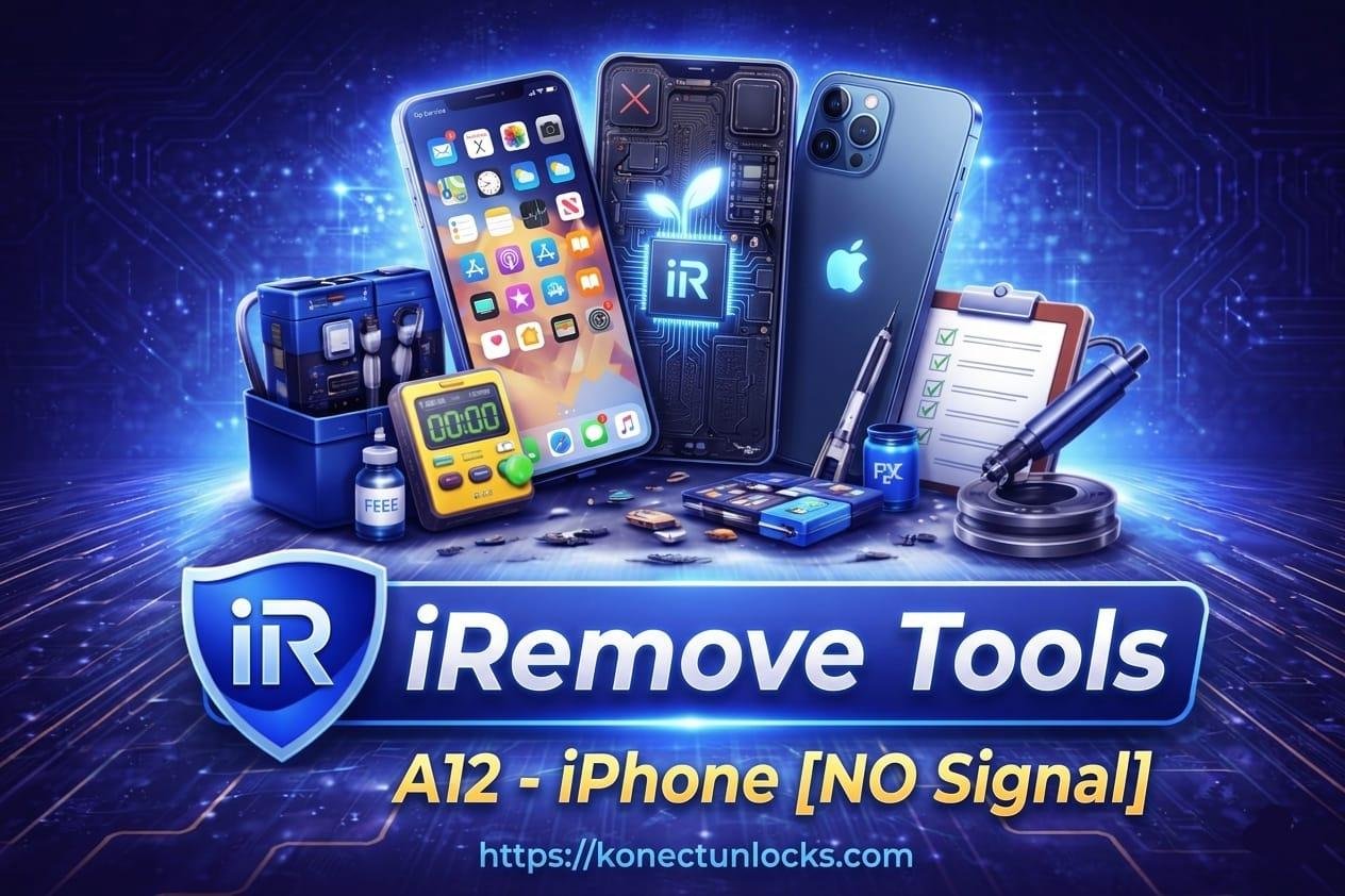 iRemove Tools A12 - iPhone 11 [NO Signal]  [iOS 18.5] [MacOS & Windows Tool] (Instant)