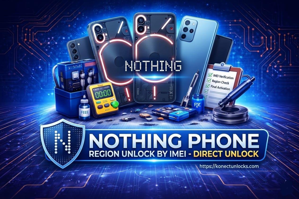 Nothing Phone Region Unlock By IMEI - Direct Unlock