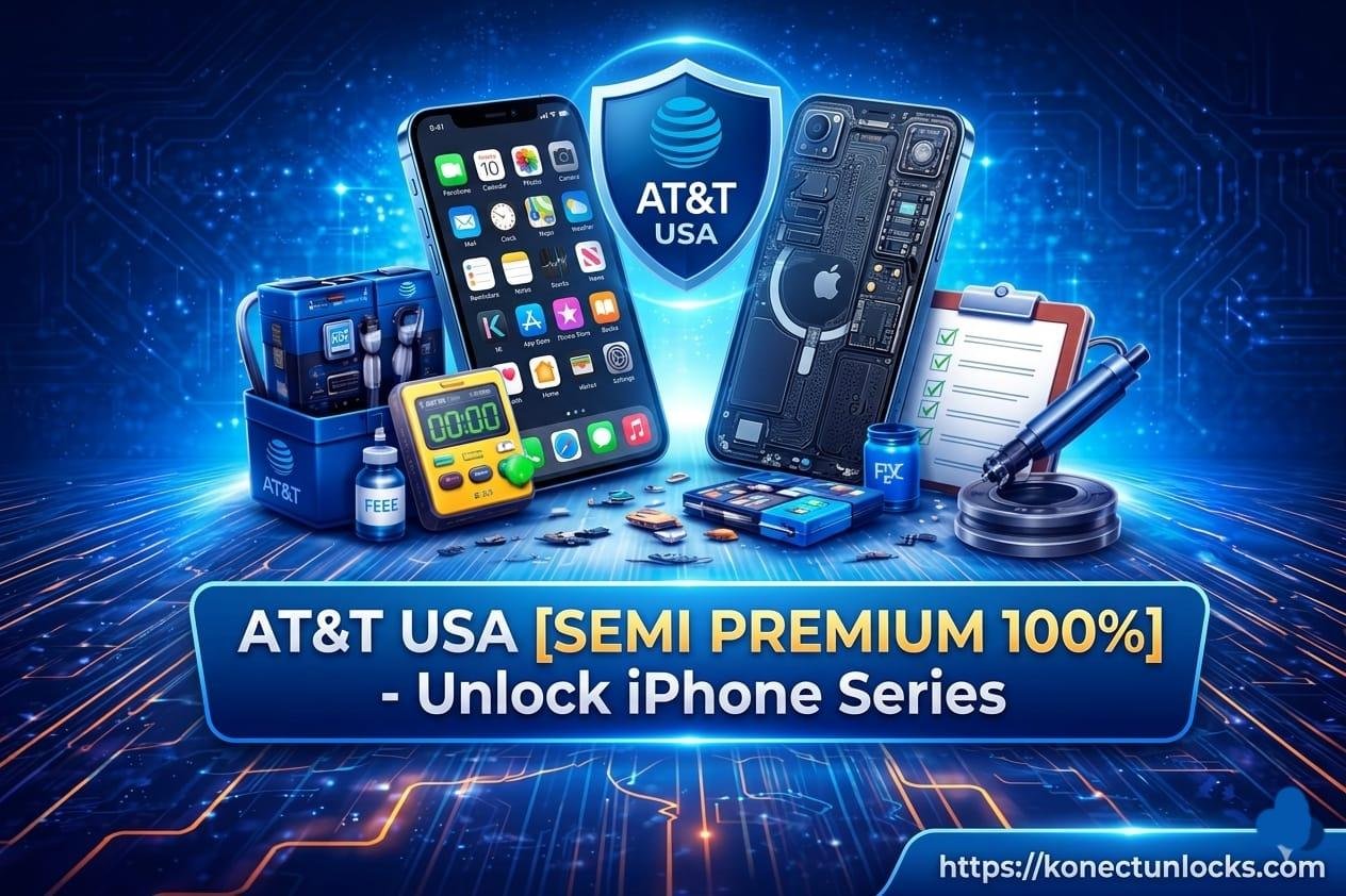 AT&T USA [SEMI PREMIUM 100%] - Unlock iPhone 11 Series (Unpaid Supported)